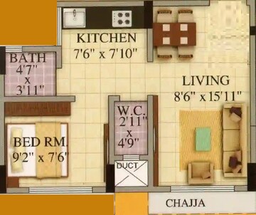  1 BHK Apartment at Ranjana Mount Bliss, Bhandup West – for Sale