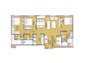  3 BHK Apartment at Raunak Centrum, Atis Chs – for Sale