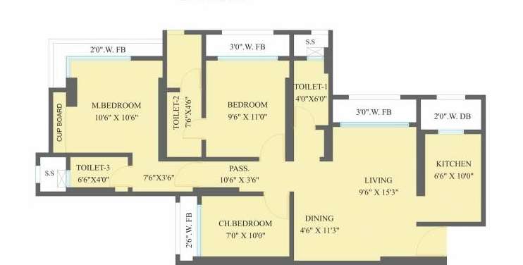 ravi group gaurav saffron apartment 3 bhk 1315sqft 20215201195238