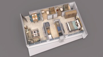  1 BHK Apartment at RIPL Aikya Roots, Vikhroli West – for Sale