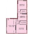 Rishab Om Brij Kutir 2 BHK Layout