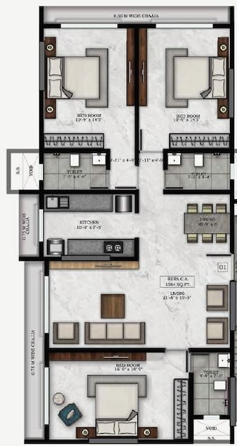 3 BHK Apartment For Resale in Rishabraj Blue Lotus Khar West Mumbai  7619284