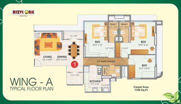  3 BHK Apartment at Rizvi Oak, Malad East – for Sale