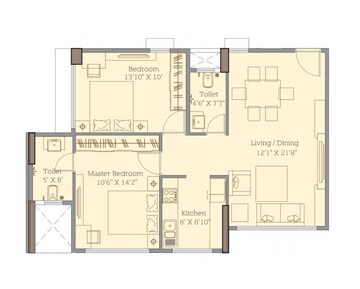  2 BHK Apartment at Rohan Lifescapes Mirage, Matunga West – for Sale