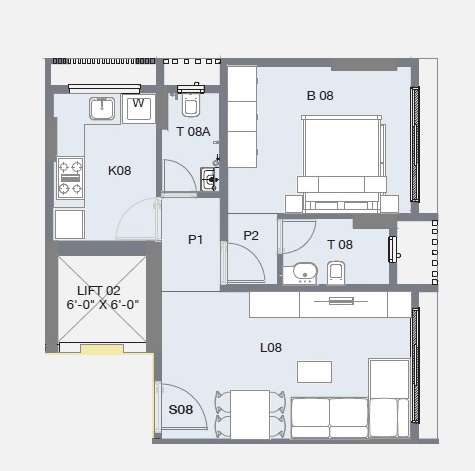 rohan lifescapes siddhant apartment 1 bhk 490sqft 20232813222833