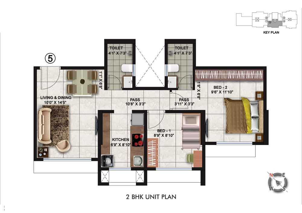 romell vasanthi apartment 2 bhk 630sqft 20223825153817