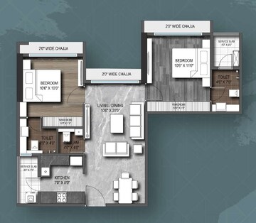  2 BHK Apartment at Roswalt Zaiden, Jogeshwari West – for Sale