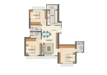  3 BHK Apartment at Runwal 7 Mahalaxmi, Mahalaxmi – for Sale