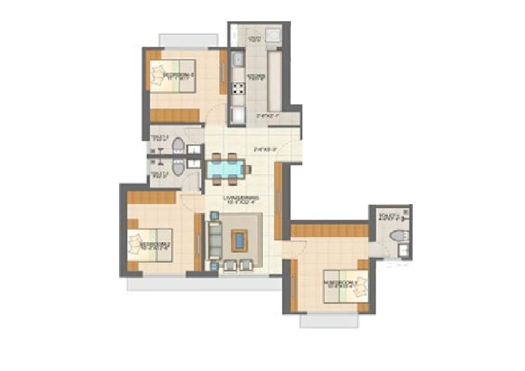 Other, runwal-7-mahalaxmi 3 Bedroom 1103 Sq.Ft. Apartment In Mahalaxmi Mumbai 8820645