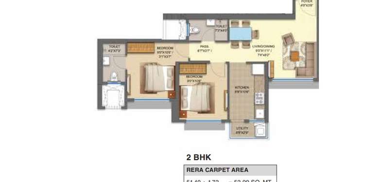 runwal avenue broadway apartment 2 bhk 571sqft 20212201112229