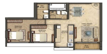  2 BHK Apartment at Runwal Timeless, Wadala East – for Sale