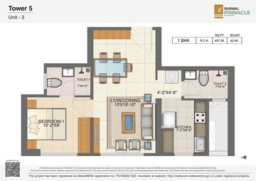  1 BHK Apartment at Runwal Pinnacle, Mulund West – for Sale