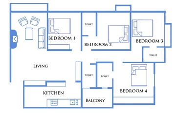  4 BHK Apartment at Runwal Raaya, Worli – for Sale