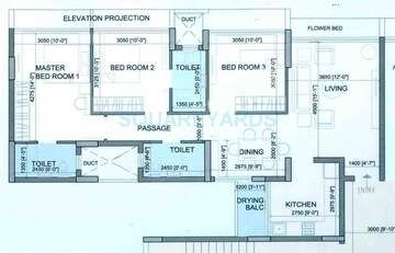  3 BHK Apartment at Runwal The Orchard Residency, Ghatkopar West – for Rent