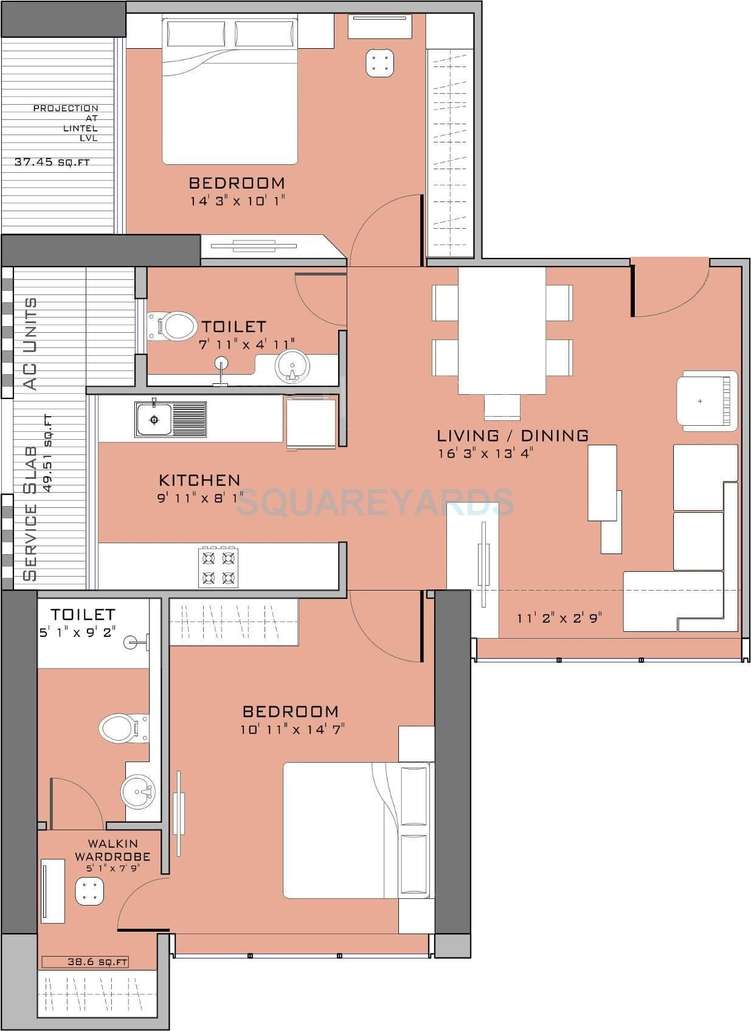 ruparel ariana apartment 2 bhk 770sqft 20234423154453