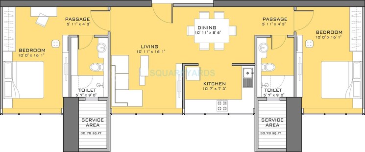 Other, ruparel-ariana 2 Bedroom 804 Sq.Ft. Apartment In Parel Mumbai 9369013
