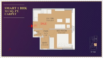  1 BHK Apartment at Ruparel Premia, Mulund West – for Sale
