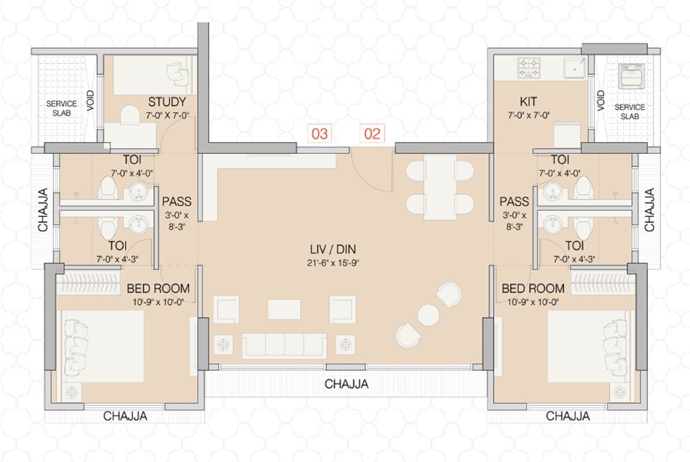  3 BHK Apartment at Ruparel Premia, Mulund West – for Sale