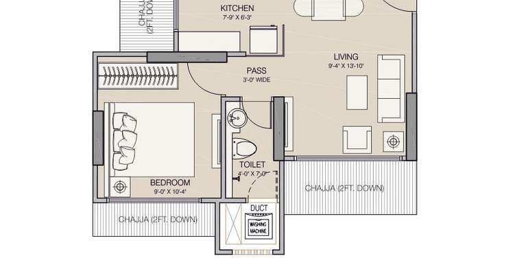 ruparel primero apartment 1 bhk 410sqft 20220016170026