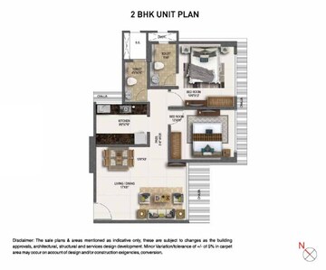  2 BHK Apartment at Ruparel Zion, Sion – for Rent