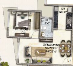 Other, rupvakula-prime-vista 1 Bedroom 386 Sq.Ft. Apartment In Ghatkopar East Mumbai 6491104