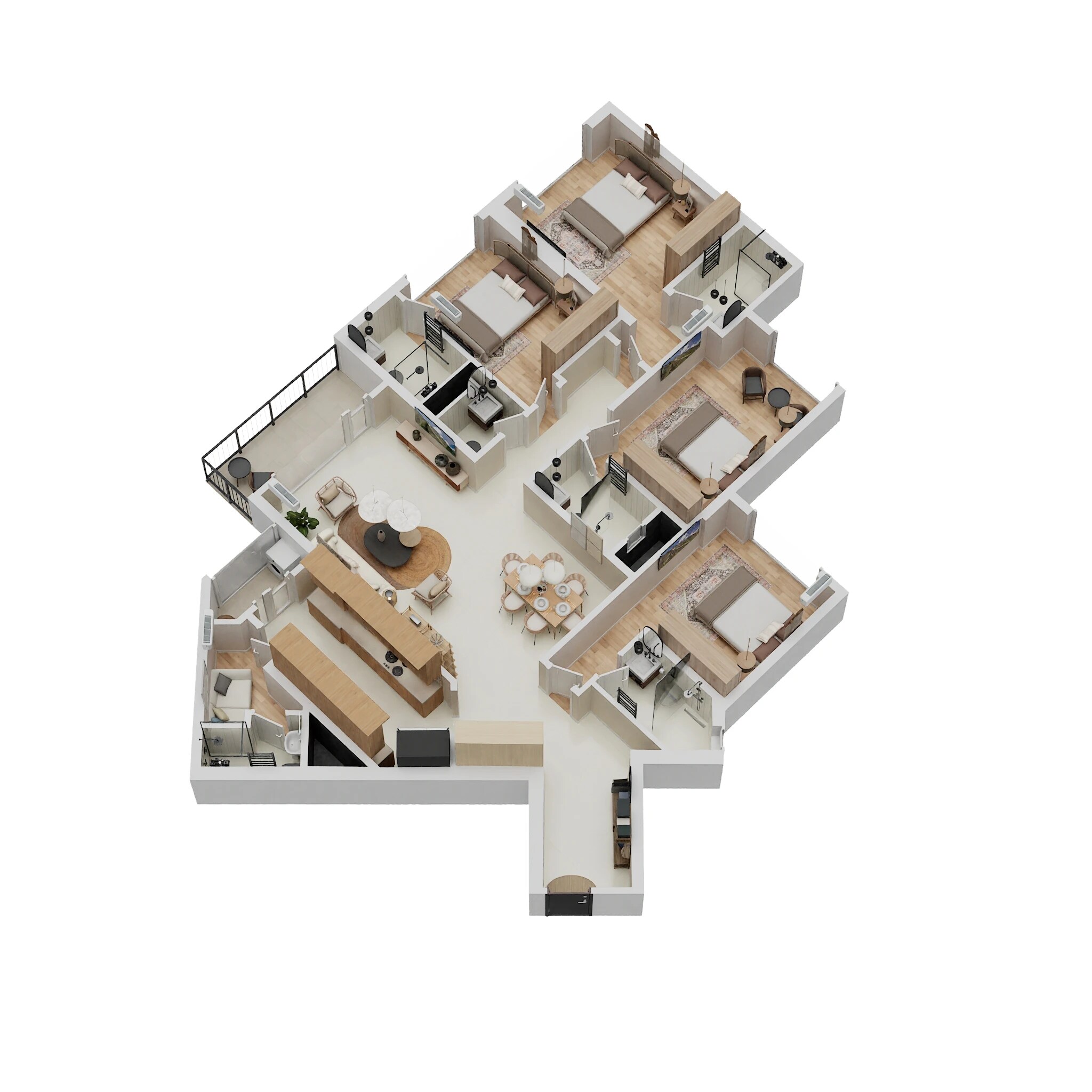 4 BHK 1789 Sq. Ft. Apartment