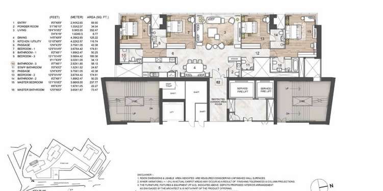 rustomjee crown phase 2 apartment 4 bhk 1581sqft 20205806105840