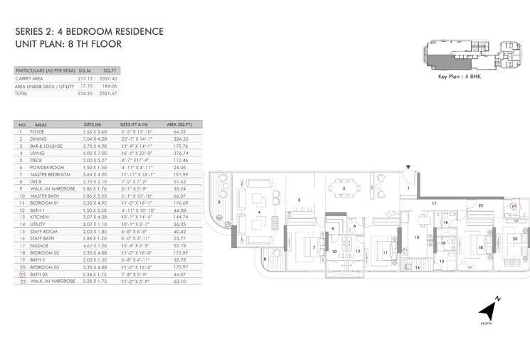 Other, rustomjee-ocean-vista 4 Bedroom 2521 Sq.Ft. Apartment In Versova Mumbai 9001824
