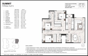  3 BHK Apartment at Rustomjee Summit, Borivali East – for Sale