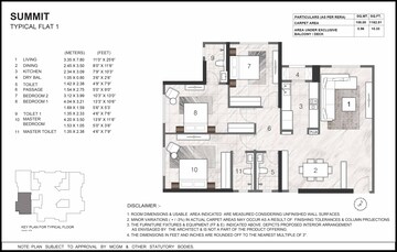  3 BHK Apartment at Rustomjee Summit, Borivali East – for Sale
