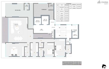  3 BHK Apartment at S Raheja Avisa, Bandra West – for Sale