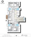 S Raheja Natraj 4 BHK Layout