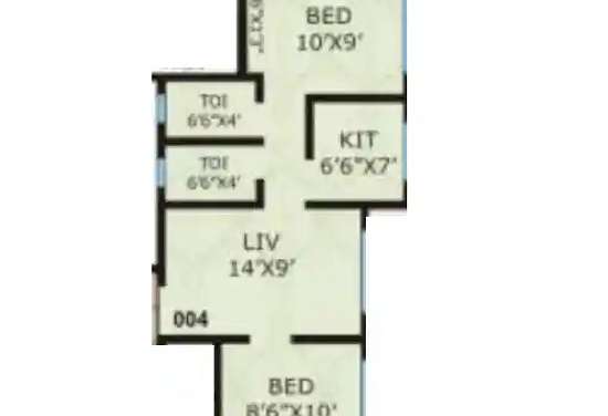 sai shraddha excellence residency apartment 2 bhk 426sqft 20230720120754