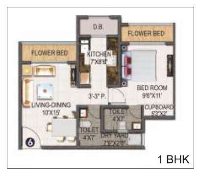 sanghvi ecocity apartment 1 bhk 720sqft 20213926193921