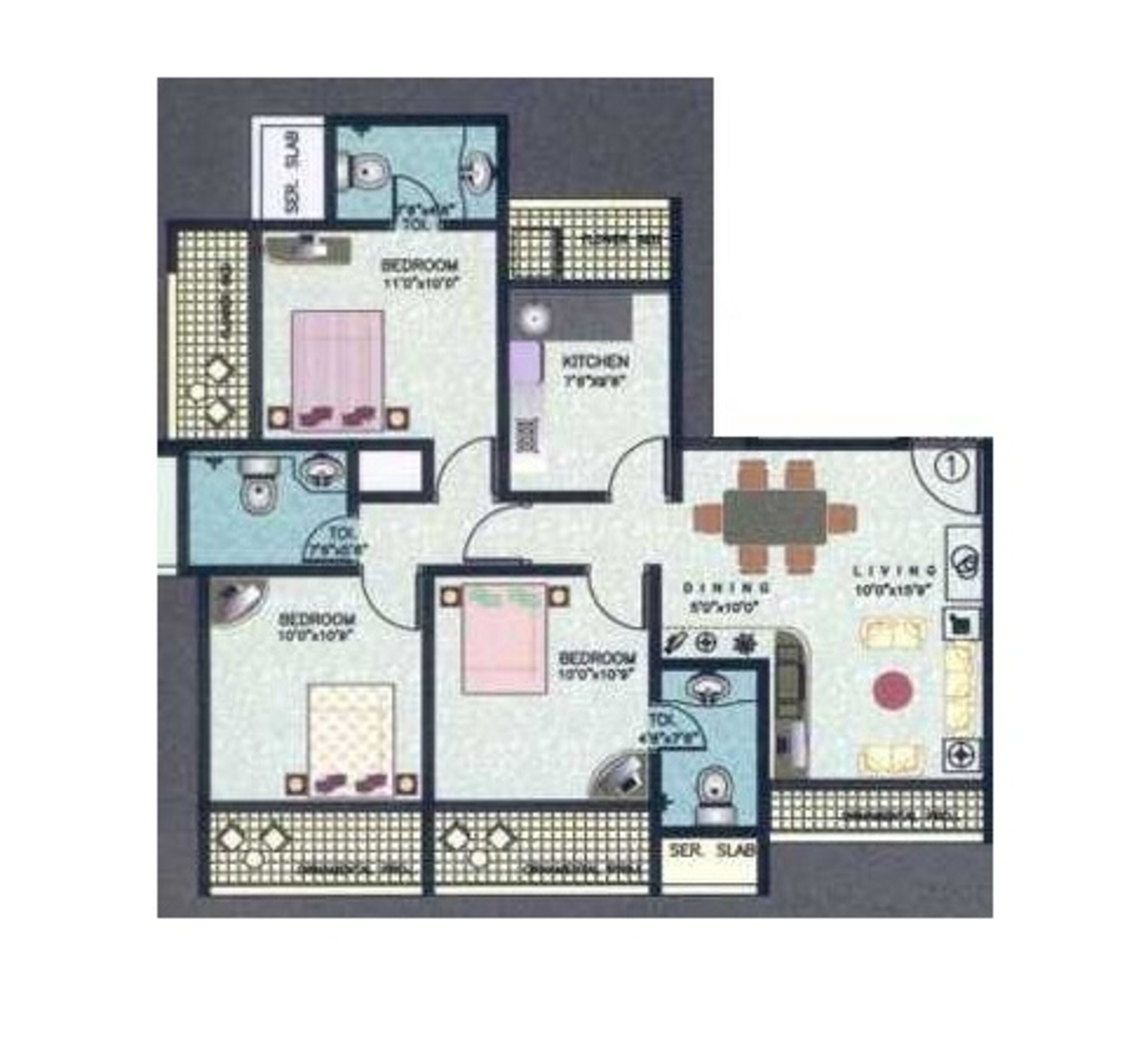 sanghvi galaxy apartment 3 bhk 1560sqft 20224626144637