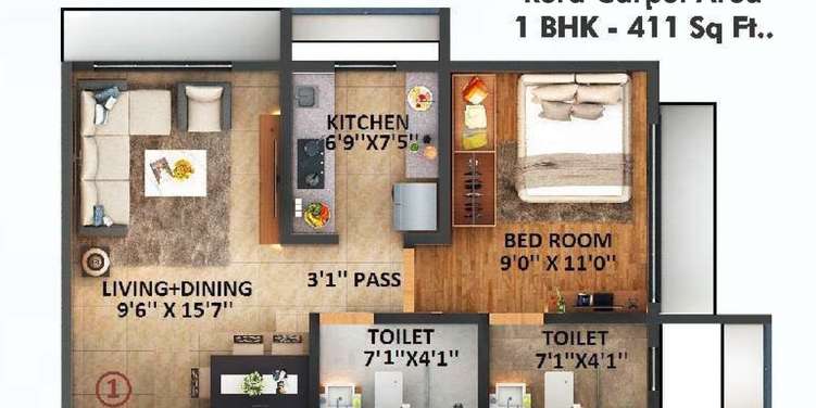 sanghvi s3 proxima apartment 1 bhk 411sqft 20241610121639