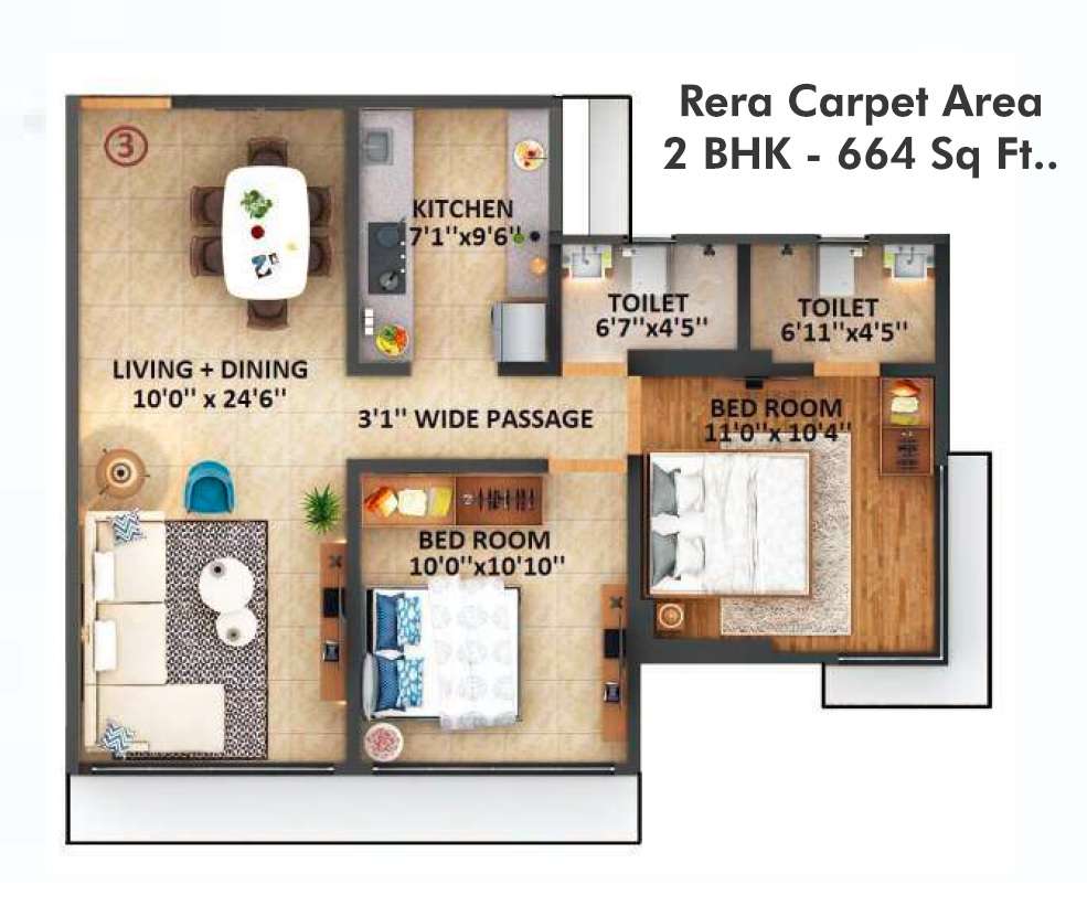 sanghvi s3 proxima apartment 2 bhk 664sqft 20241910121909