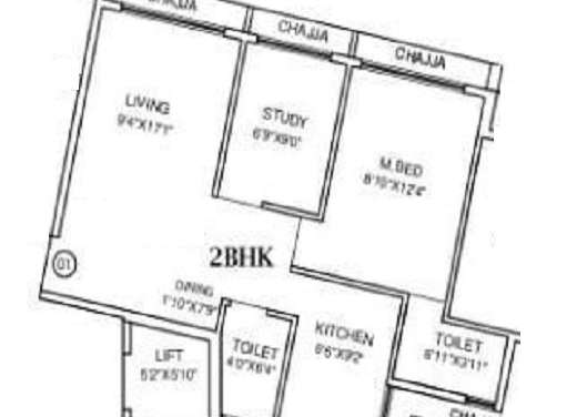 saptarshi mark apartment 2 bhk 508sqft 20212519102532