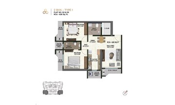  2 BHK Apartment at Satre Happynest, Kanjurmarg East – for Sale