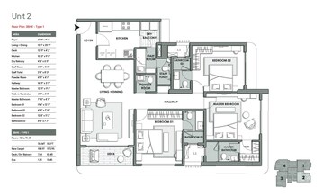  3 BHK Apartment at SDC Cassias, Bandra West – for Rent