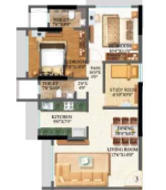 sethia kalpavruksh heights apartment 2 bhk 742sqft 20210917140900