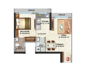  1 BHK Apartment at Sethia Pride, Kandivali East – for Sale
