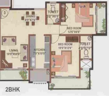 shamik elanza apartment 2bhk 1040sqft 1