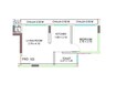 Shankh Govind Solitaire 1 BHK Layout