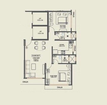  2 BHK Apartment at Shantadurga, Dadar East – for Sale