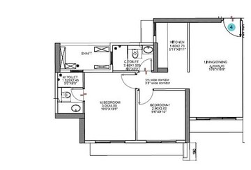  2 BHK Apartment at Shapoorji Pallonji Astron, Kandivali East – for Rent