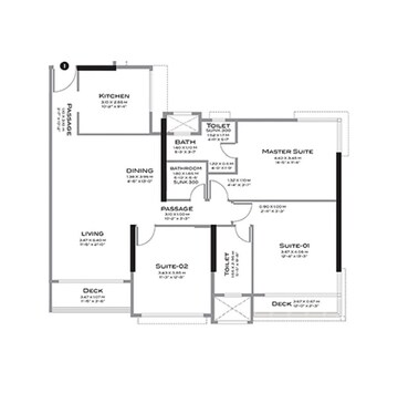  3 BHK Apartment at Shapoorji Pallonji The Odyssey, Gamdevi – for Sale
