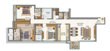  4 BHK Apartment at Sheth Auris Serenity Tower 2, Malad West – for Rent