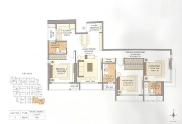 3 BHK Apartment at Sheth Auris Ilaria Tower A, Malad West – for Sale