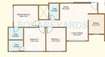 Sheth Creators Vasant Oasis Lillium Bldg 16 3 BHK Layout